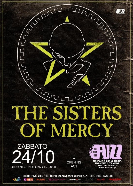 Sisters of Mercy - Live Athens -   - 