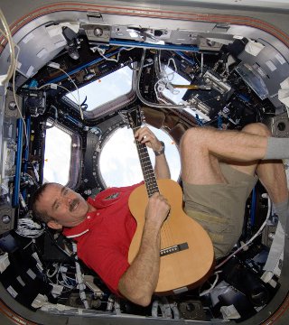  .. Space Oddity   ISS (video)! - M