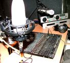 Free 98 FM - Console
Free FM 98  studio microphone