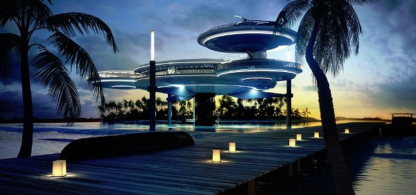 Water Discus - Underwater hotel at Dubai