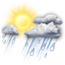 AM Showers - από 10°C μέχρι 13°C AM Showers - από 10°C μέχρι 13°C