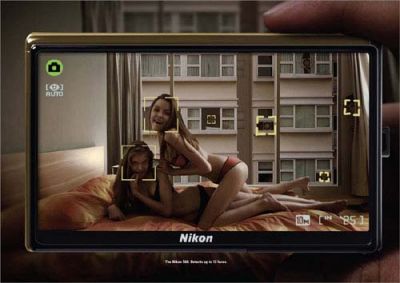 Click       
 ============== 
Nikon Face detection
  Nikon S60    Face Detection             .. !
 : nikon s60 face detection funny ad