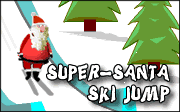 Play Super Santa Ski Jump